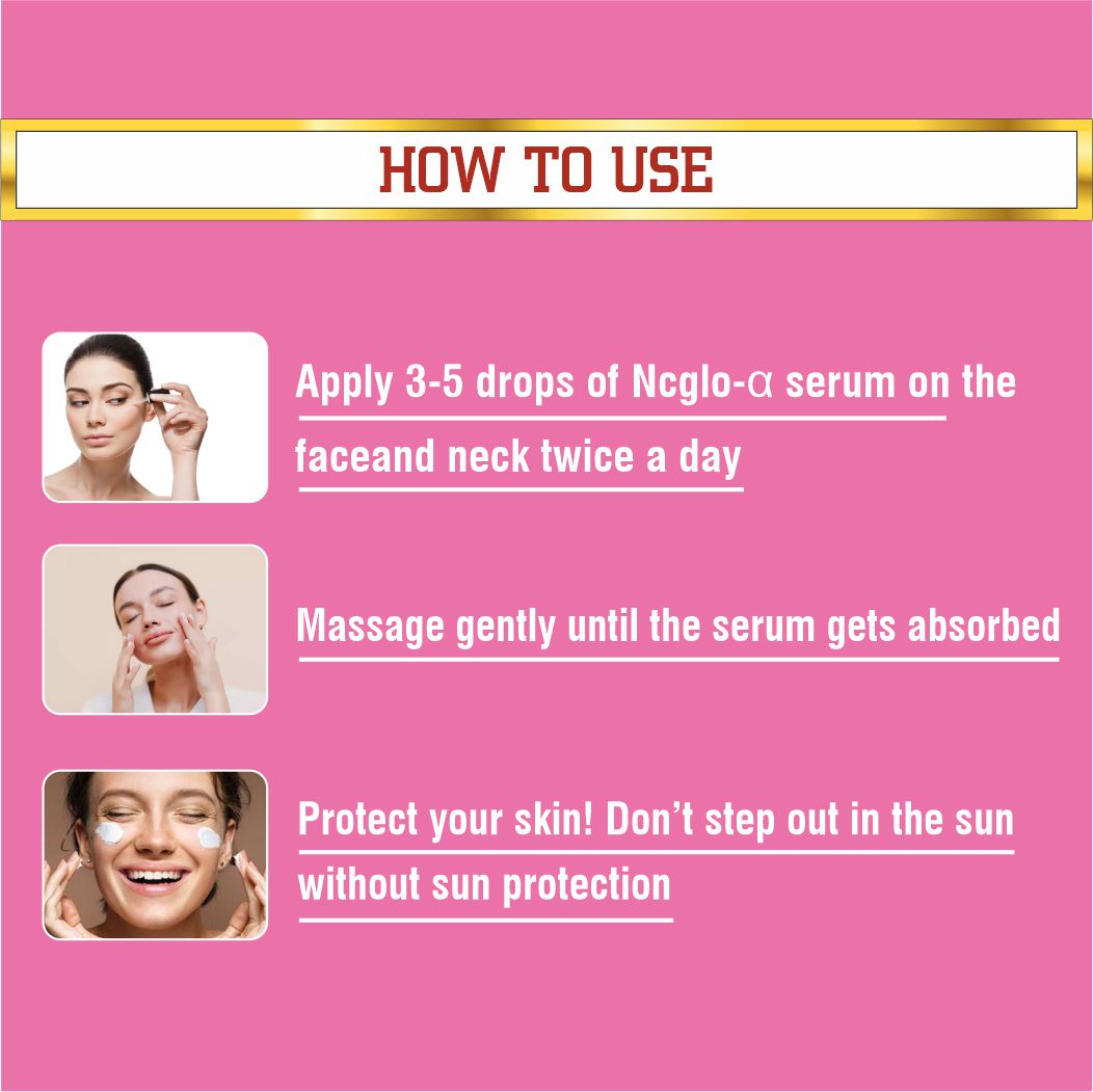 Ncglo-α Face Serum (30ml)