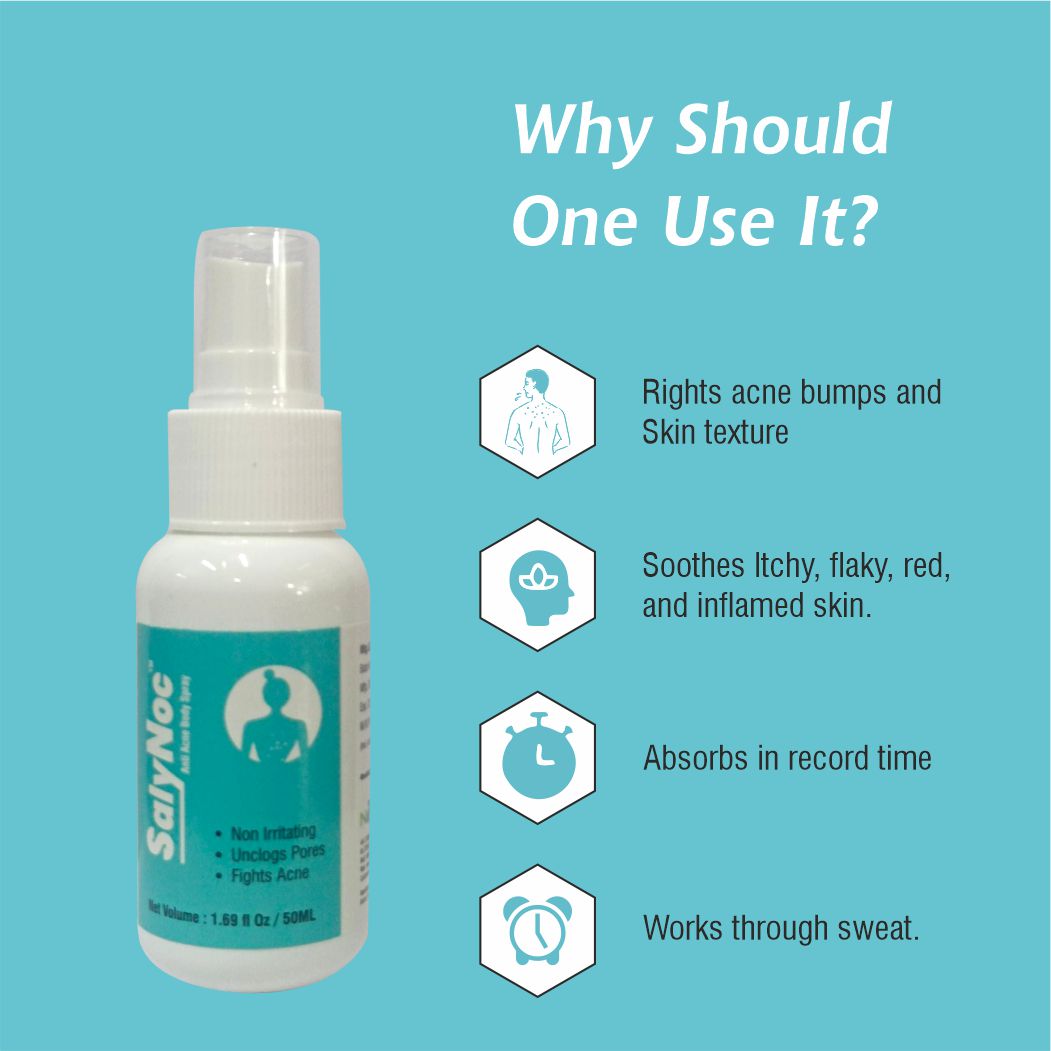 Salynoc Anti Acne Body Spray (50ml)