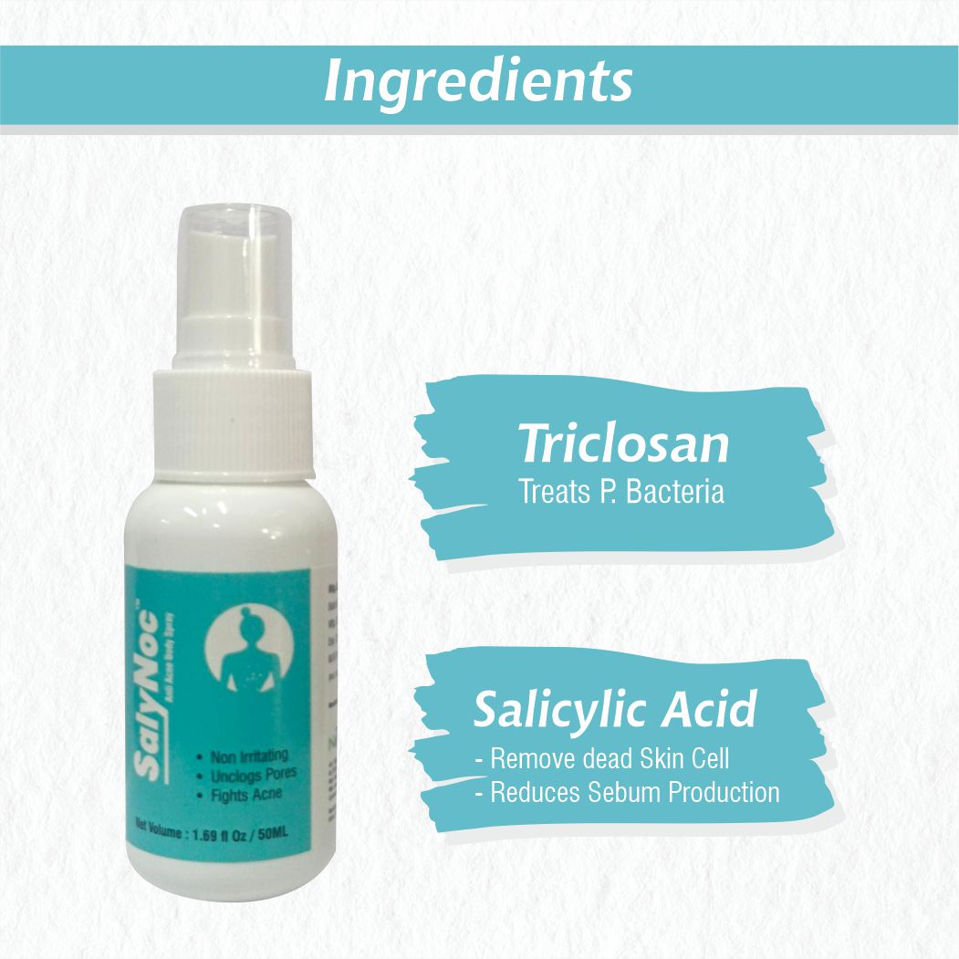Salynoc Anti Acne Body Spray (50ml)