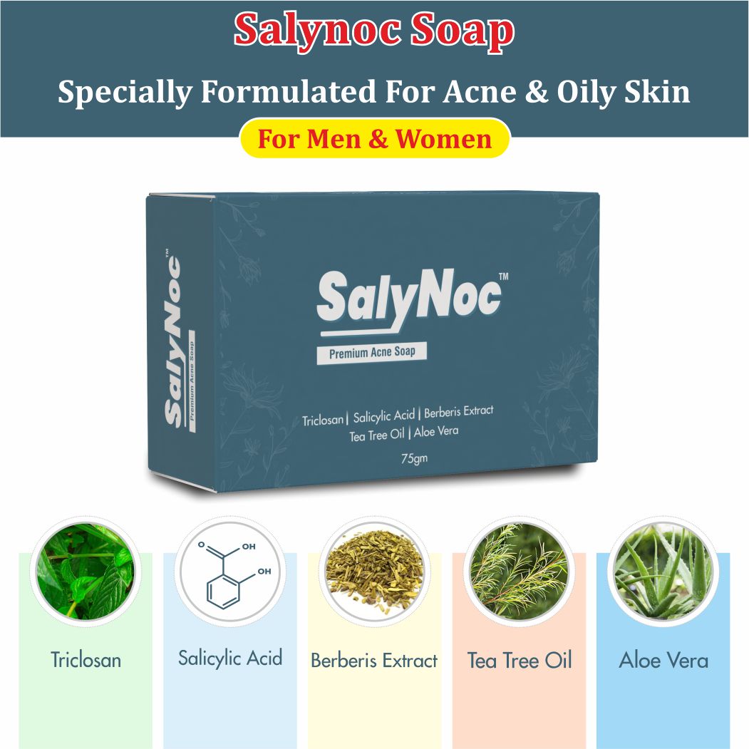 Salynoc Premium Anti Acne Soap (75gm)